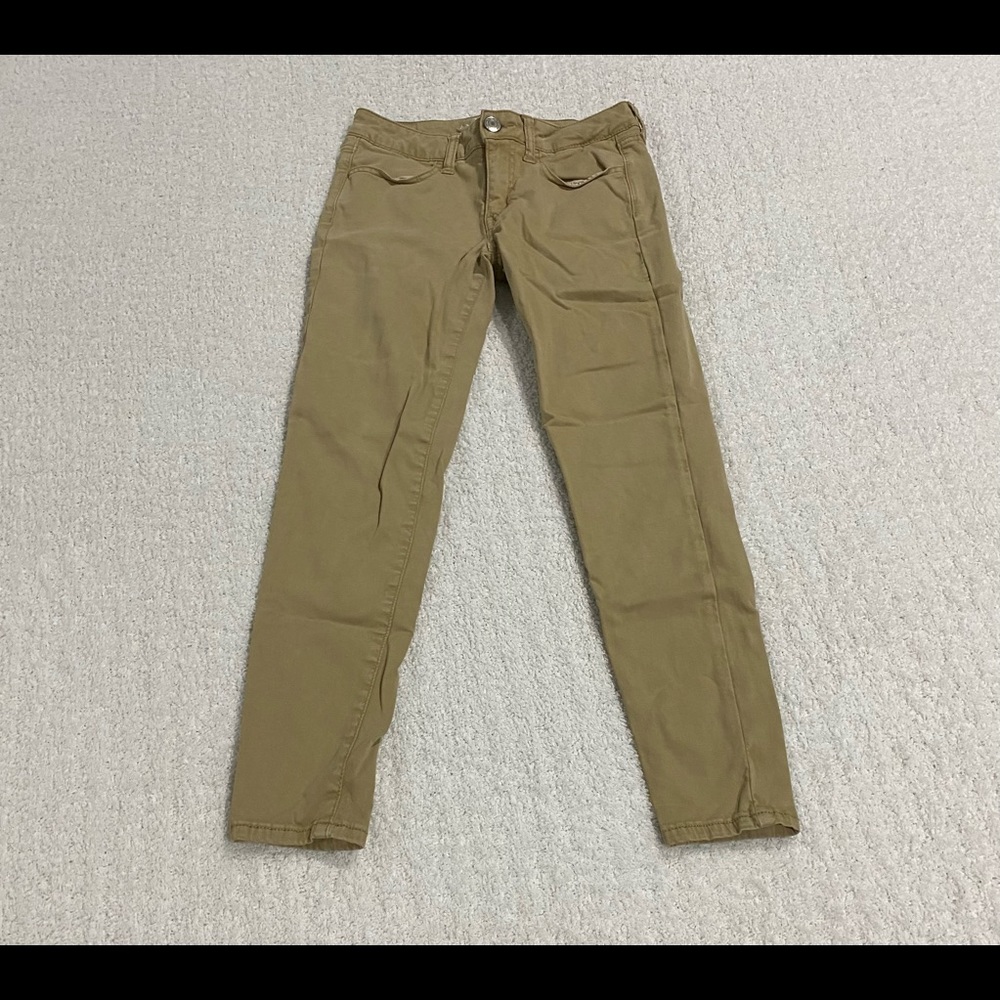 American Eagle Super Stretch Khaki